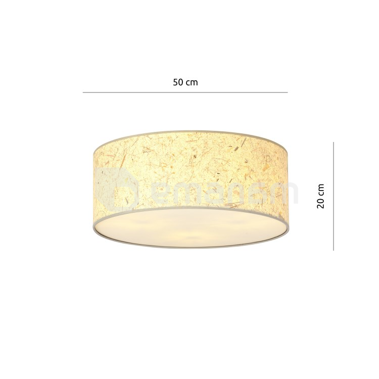 ჭერის სანათი EMIBIG ASTON 3 E27 3x MAX 60W CORK