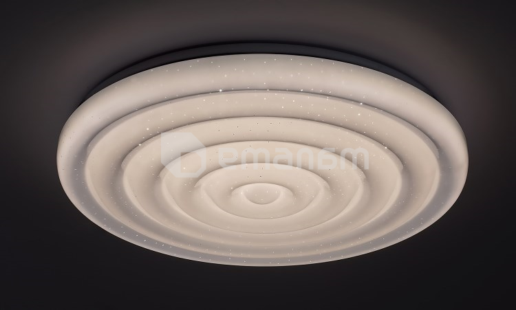 ჭერის სანათი Rabalux Katina 36W 3000 6500K Ø475 H70მმ თეთრი 71018