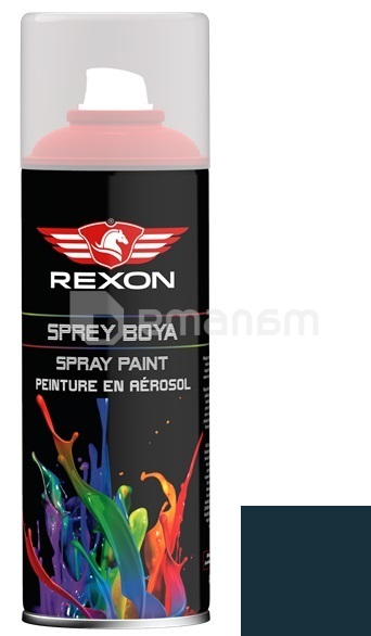 საღებავი სპრეი Rexon ანტრაციტი ნაცრისფერი RAL 7016 400 მლ