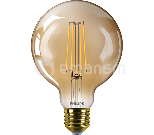 შუქდიოდური ნათურა PHILIPS G93 2200K 7.2W E27