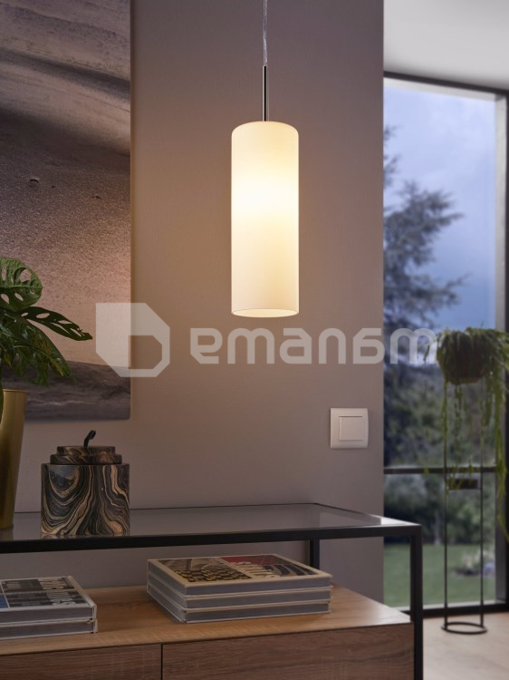 საკიდი Eglo TROY 3 1 ნი თეთრი ქრომი 85977
