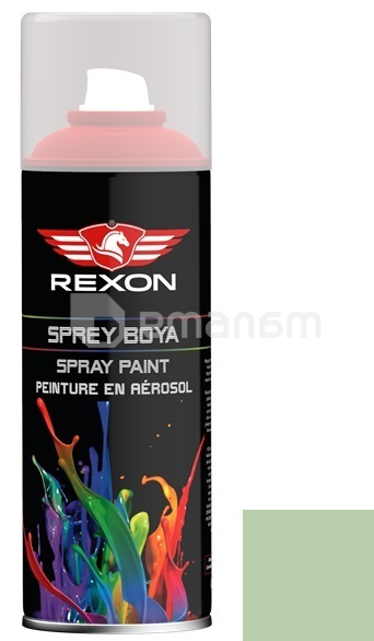 საღებავი სპრეი Rexon პიტნისფერი მწვანე 400 მლ