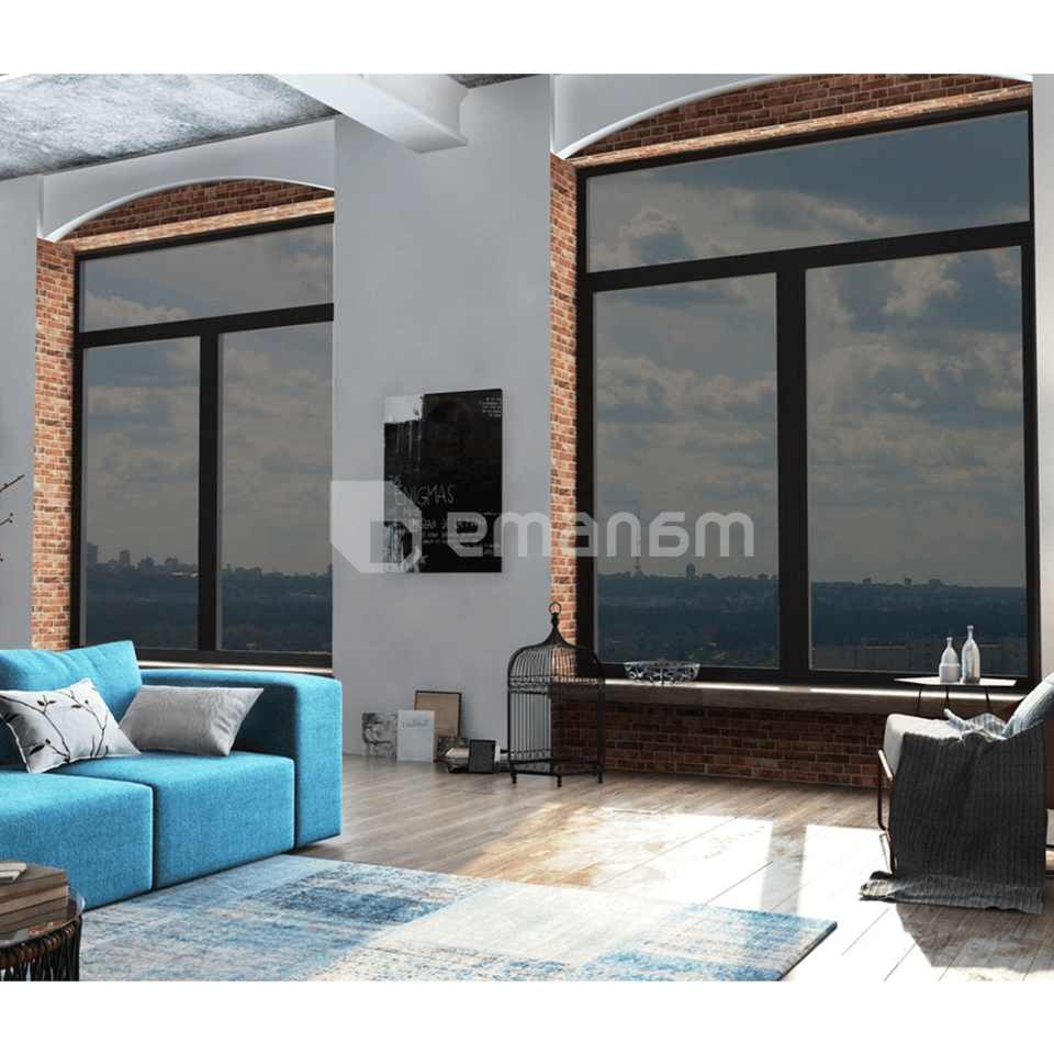 ფირი ფანჯრის სტატიკური Delfa TM5-BC/S45 შავი 45x150 სმ