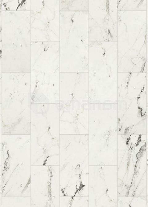 ლამინატი წყალმდგრადი Classen Visiogrande White Marble Aqua Protect 57203 604x280x8 მმ AC4/32