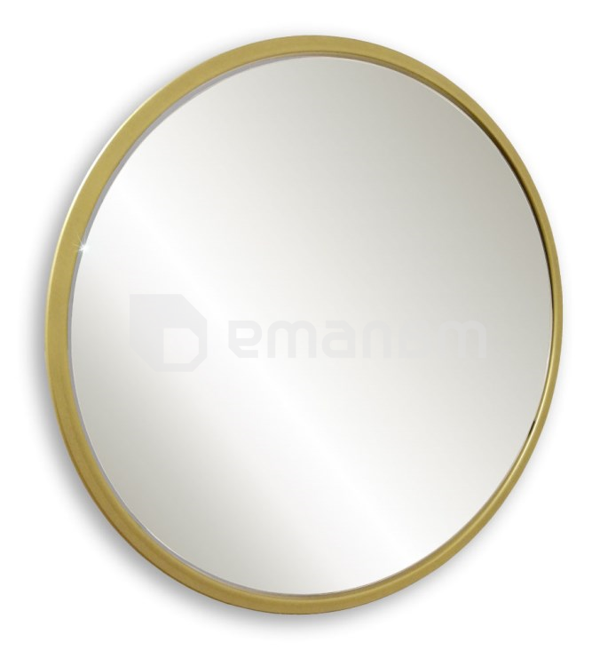 სარკე ოქროსფერი ლითონის ჩარჩოთი Silver Mirrors Manhattan D500