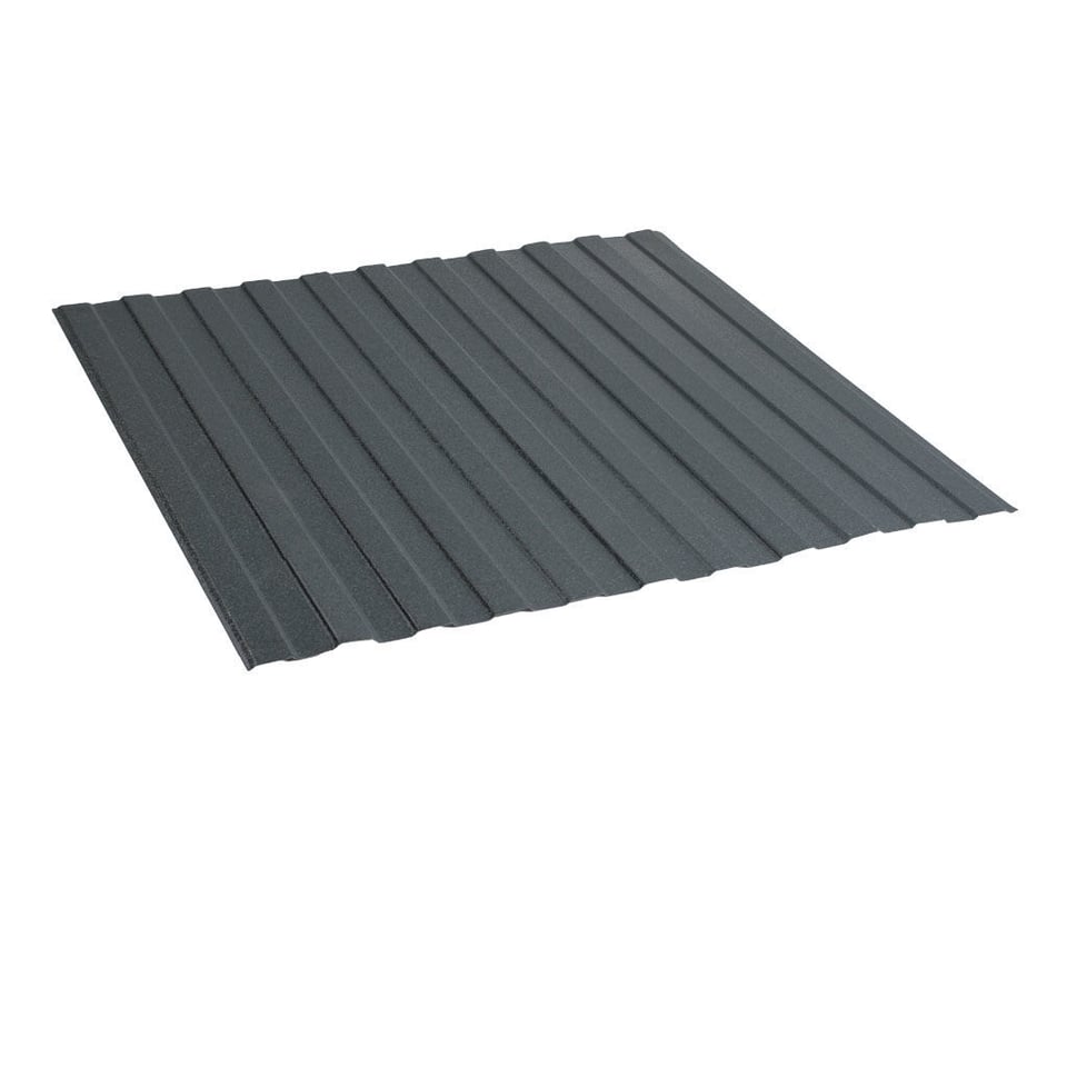 პროფილირებული ფერადი თუნუქი 0.5X1190 ხაოიანი RAL7016 NOVA