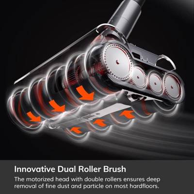 უსადენო მტვერსასრუტი Ilife H11, 110W, 200ML, 30 Minutes Working Time, Cordless Handheld Vacuum Cleaner, Household Cleaning Tools, Grey