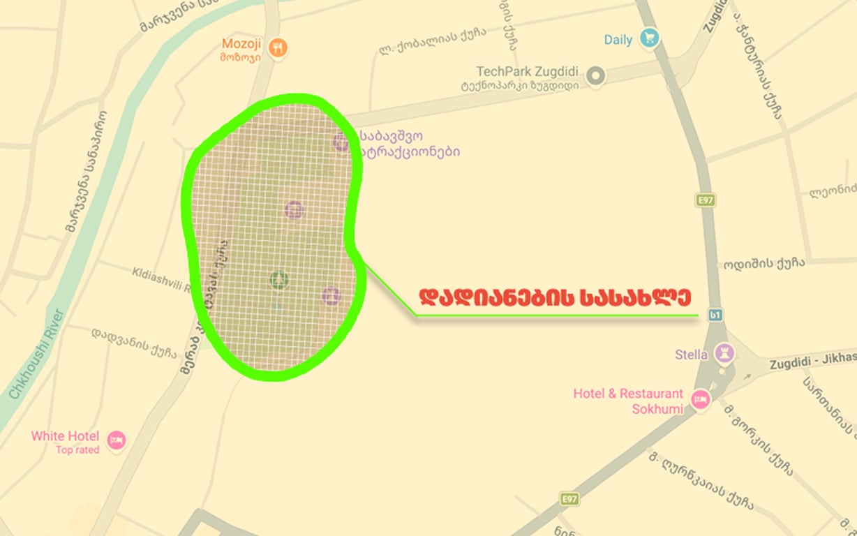 Greening of the Dadiani Palace