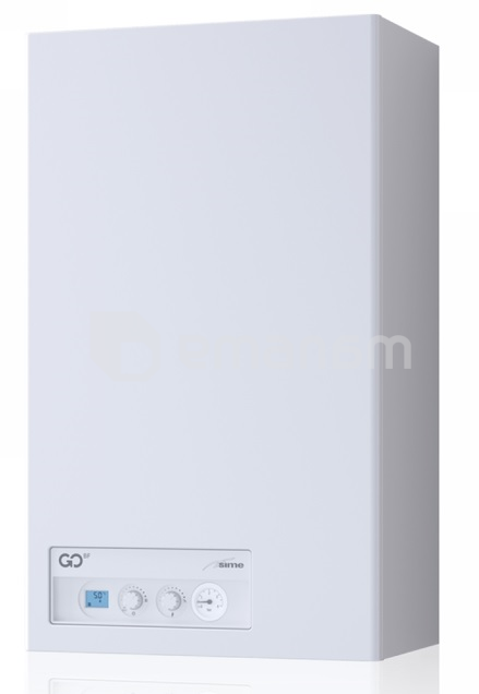 ქვაბი კედლის გაზის Sime GO 25 BF 8116500 + კოაქსიალური მილი