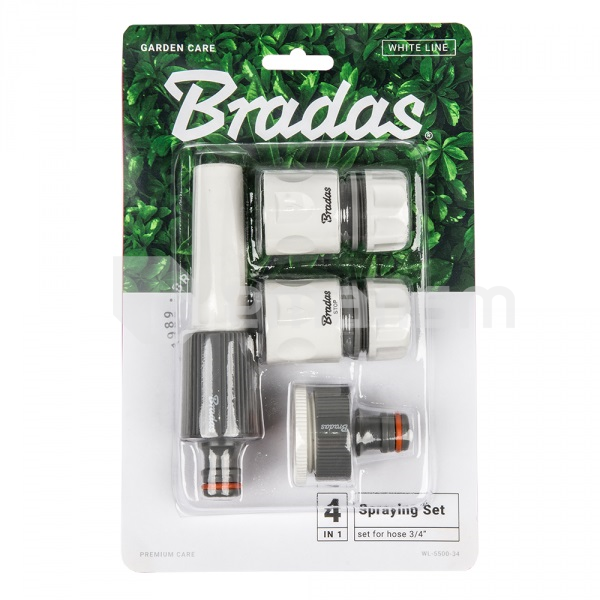 სარწყავი ნაკრები Bradas White Line 3/4" WL-5500-34K 4 ც
