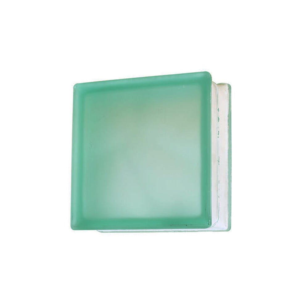 მინა ბლოკი JH051 (TURQUOISE)190*190*80 მმ