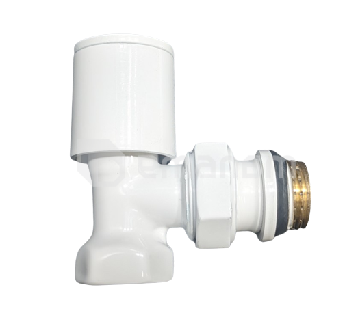 დეკორატიული ვენტილი Florad white 1/2