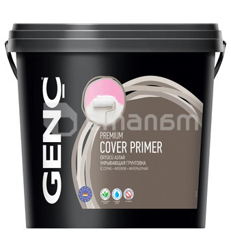 გრუნტი ინტერიერის Gench Cover Primer 2.5 ლ თეთრი