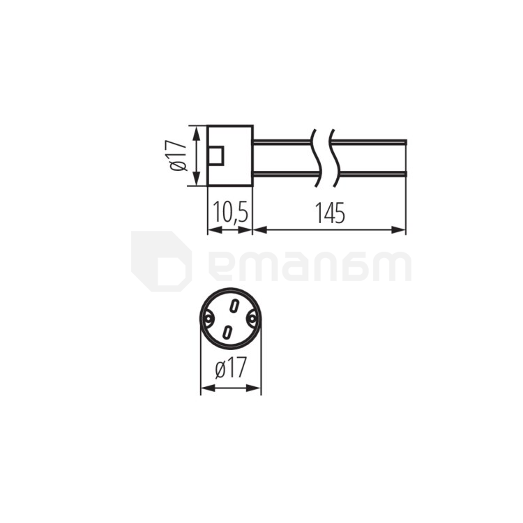 ვაზნა კერამიკული Kanlux HLDR-GX5.3
