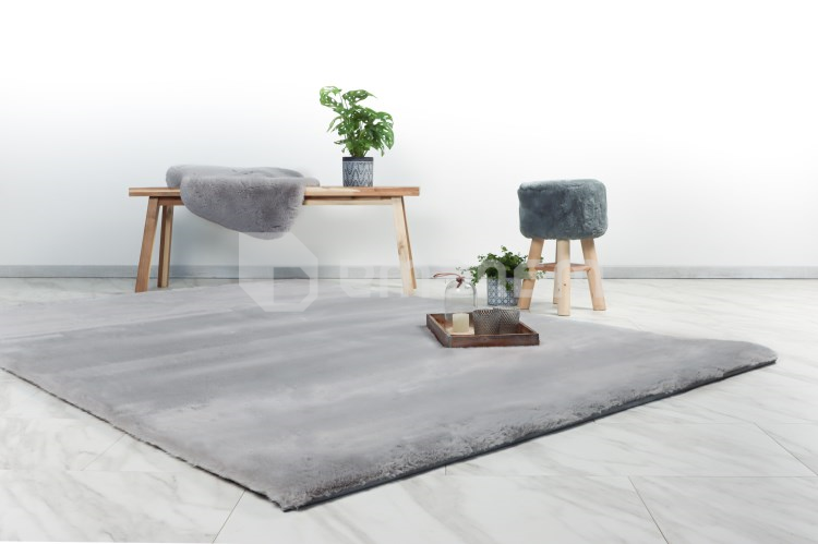 ხალიჩა DCcarpets Heaven 90770 Silver R 160x160 სმ