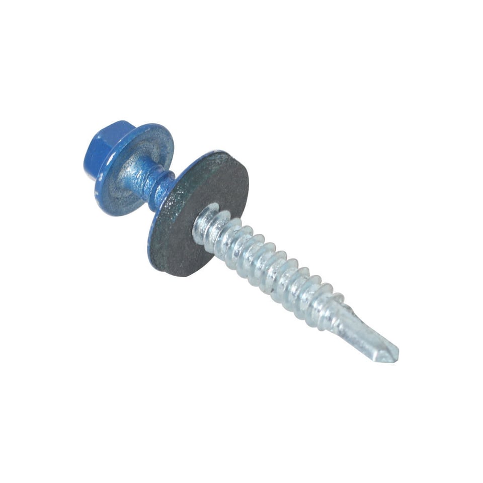 თვითმჭრელი ხრახნი რკინისთვის 5.5X40 RAL 5005
