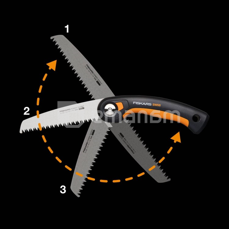 ხერხი ბაღის დასაკეცი Fiskars SW68 1067552