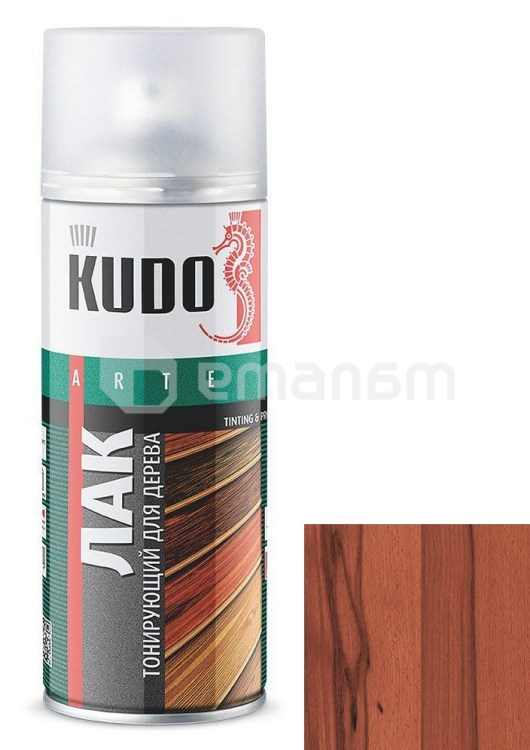 ლაქი მატონირებელი ხისთვის Kudo KU-9045 520 მლ პალისანდრი