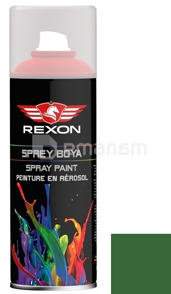 საღებავი სპრეი Rexon ზურმუხტისფერი მწვანე 400 მლ