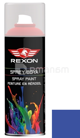 საღებავი სპრეი Rexon ფლუორესცენტული ლურჯი 400 მლ