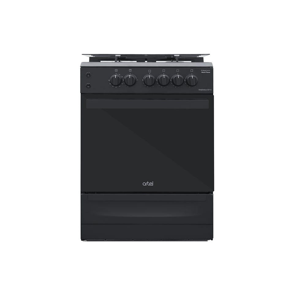 გაზქურა ARTEL Simfoniya 02-G Black-matte