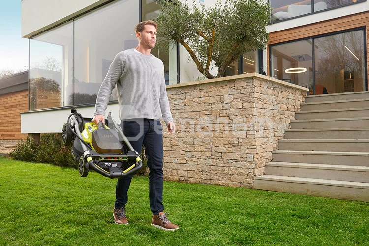 აკუმულატორის გაზონის საკრეჭი Ryobi ONE+ RY18LMX40A-0 18V