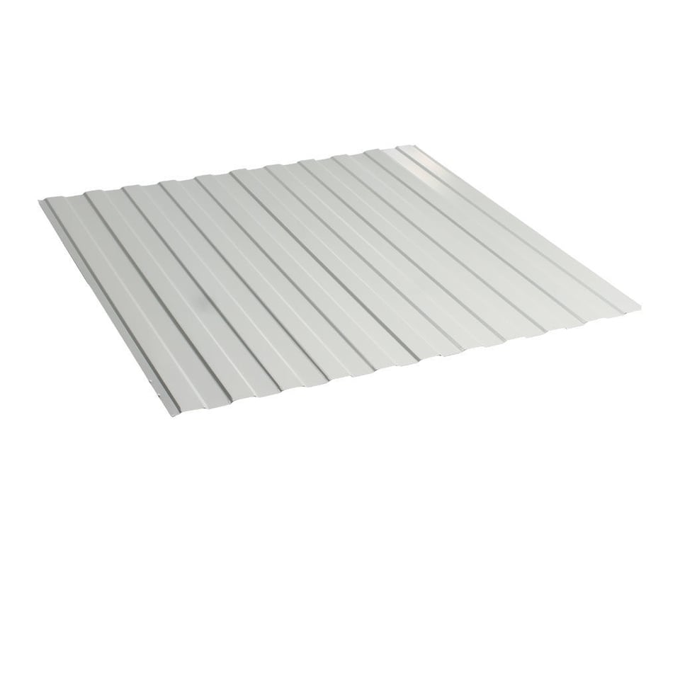 პროფილირებული ფერადი თუნუქი 0.35X1190 პრიალა RAL9002 NOVA