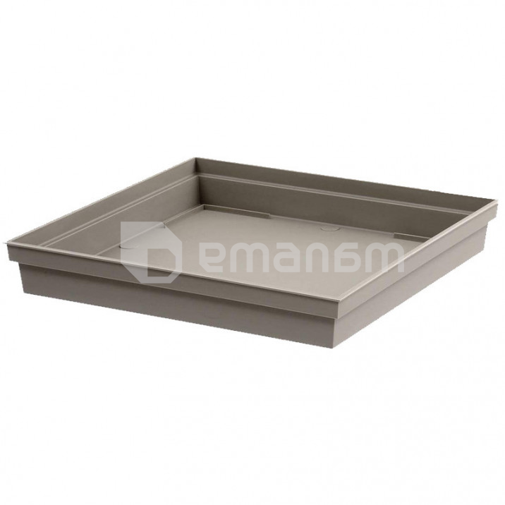 დასადგამი ქოთნის EDA Plastiques SOUCOUPE TOSCANE 26,7x26,7x3,8სმ