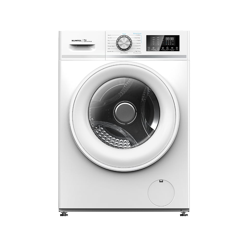სარეცხი მანქანა საშრობით KUMTEL HW8MAC-03 MC WHITE