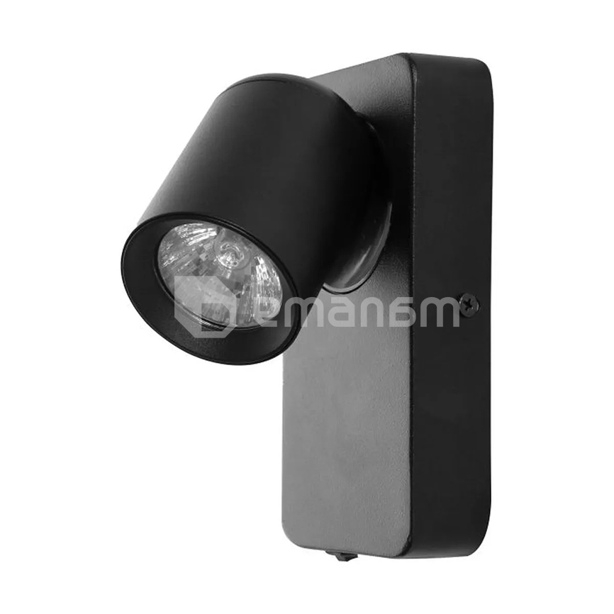 სპოტი ORNO MALTA SP 1 GU10 IP20 შავი