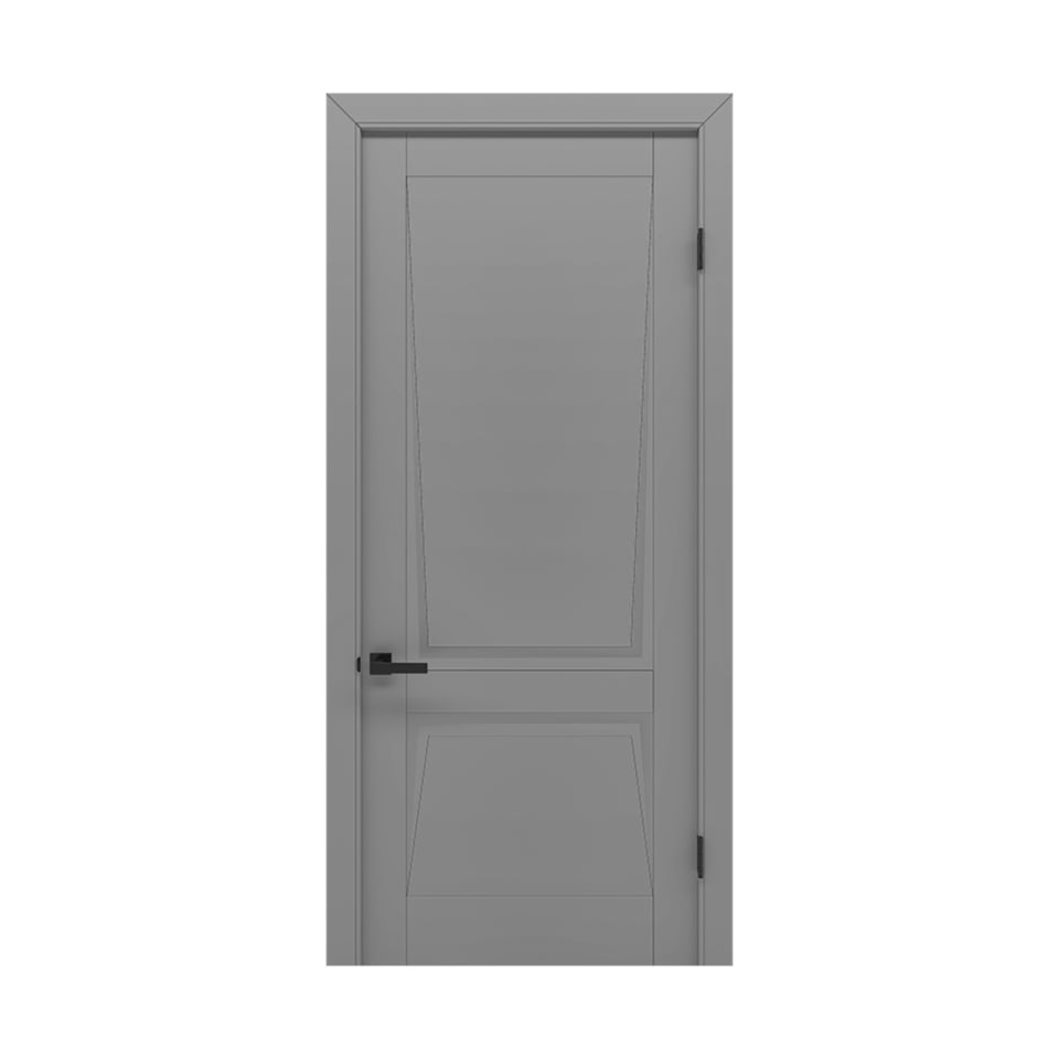 შეღებილი მდფ კარი model 1 3D (Dark gray, 700x2150, LR) კომპ.