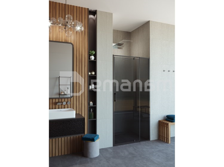 საშხაპე კარი Alex Baitler AB74B100 100×200 cm დაბურული