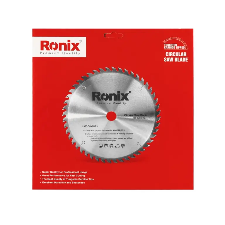 ცირკულარული ხერხის დისკი ATB 56T Ronix RH-5103, 180მმ