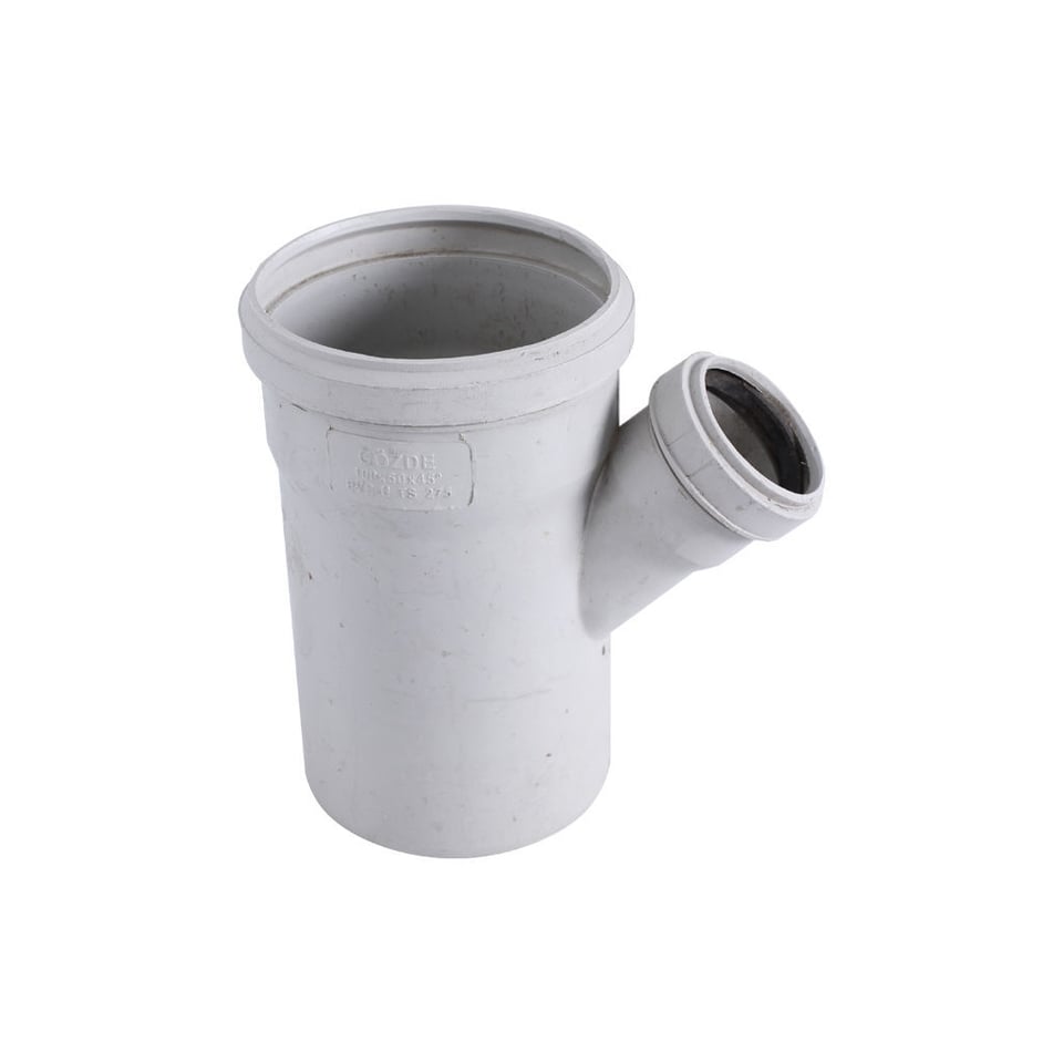 საკანალიზაციო სამკაპი 110X50 მმ 45°