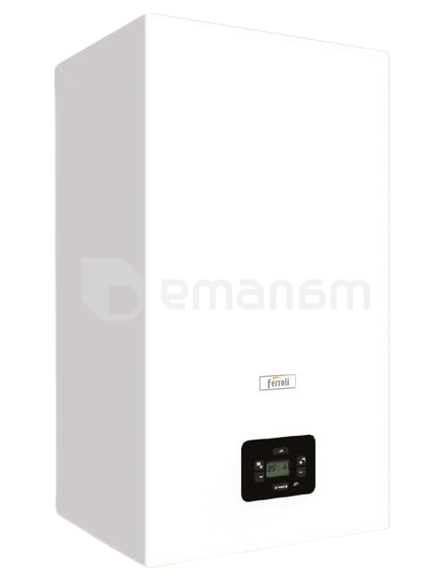 ქვაბი კედლის გაზის Ferroli DIVA D F24 24kw მილით