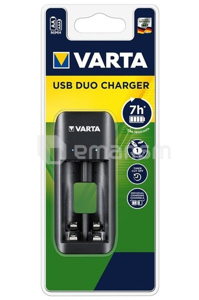 დამტენი მოწყობილობა VARTA USB 220V АА/ААА