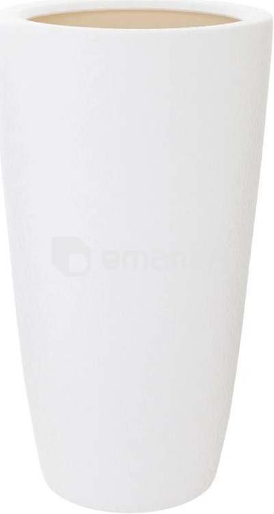ქოთანი კერამიკული Oriana Kashpo 17,0L CYLINDER SILK WHITE