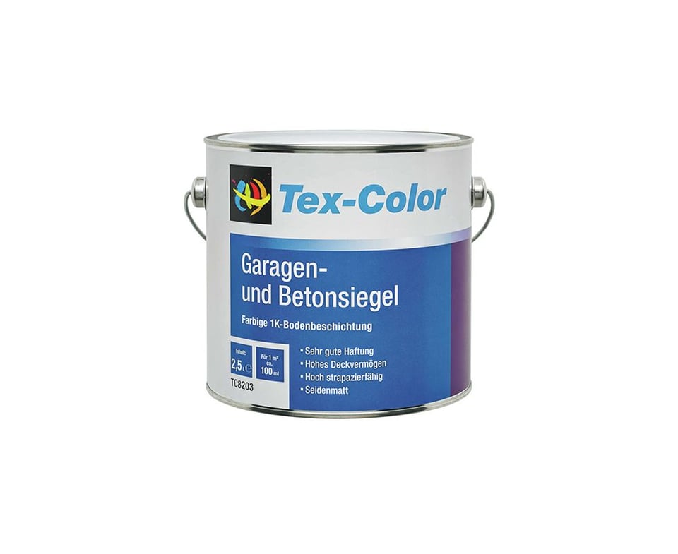 ბეტონის საღებავი TC8203 GARAGEN-UND BETONSIEGEL RAL 7030 2.5 ლიტ