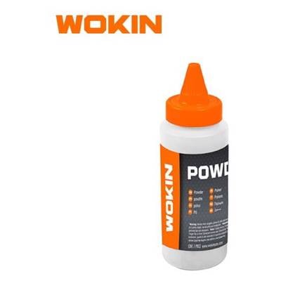სამღებრო ძაფის წითელი ფერი Wokin 359308, 225G, Chalk Powder, Red