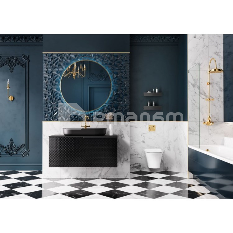 აბაზანის ავეჯი  დასკიდი  Elita GLAM 90 Black Matt