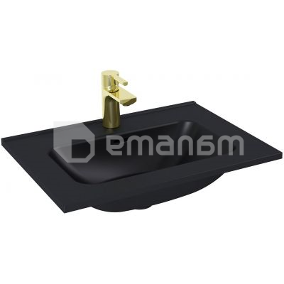 ხელსაბანი ''Skappa 60 Black Matt'' ავეჯისათვის ''SOHO 60'' Black Matt