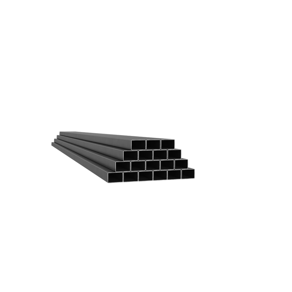 ლითონის მართკუთხა მილი 60X80X2.00 მმ NOVA