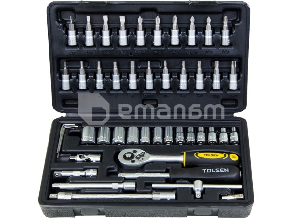 ნაკრები ქანჩის გასაღების TOLSEN 15138 46 ც