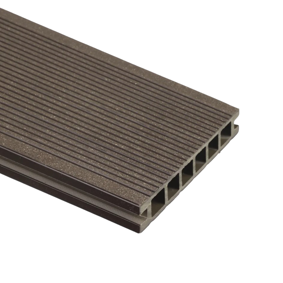 ტერასის დაფა BERGDECK B140 Walnut 1ც=0,31მ² 140x22x2200 მმ