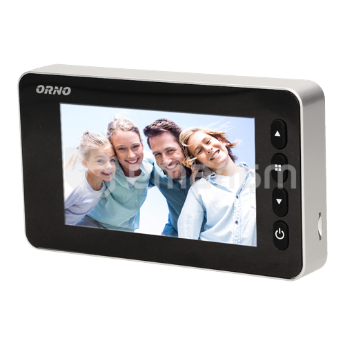 ვიდეო თვალი ჩამწერი ORNO Micro SD ღილაკი IR OR-WIZ-1106