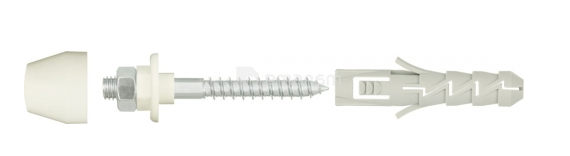 კომპლექტი ხელსაბანის სამაგრების Koelner fi B-KPU140 12 8,0x120 2 ც