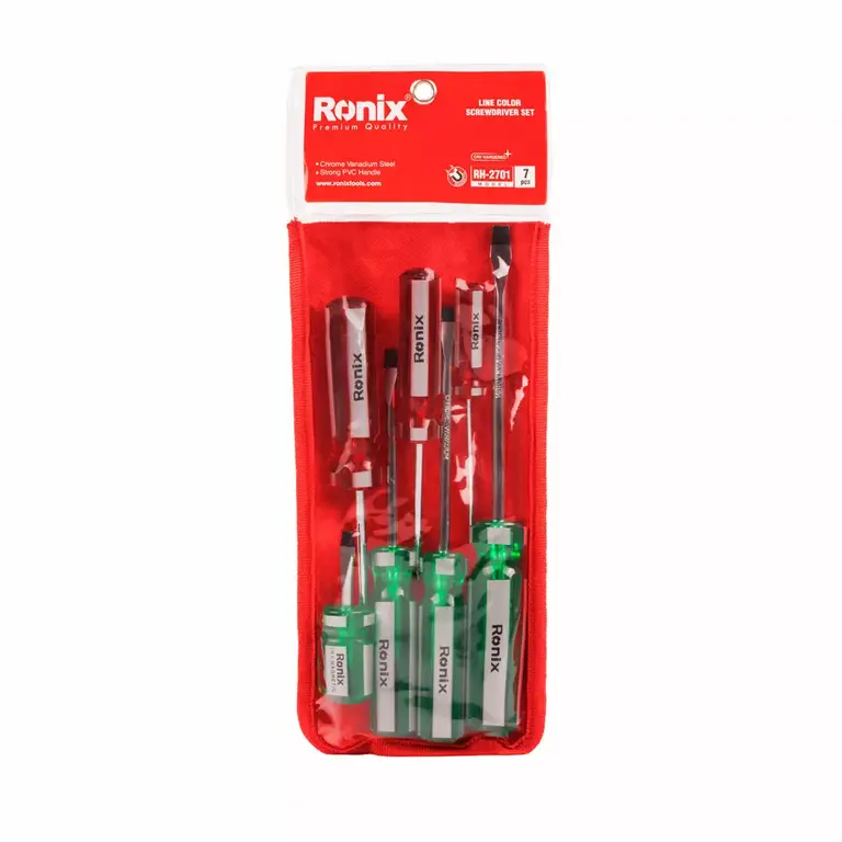 სახრახნისების ნაკრები Ronix RH-2701, 7ც