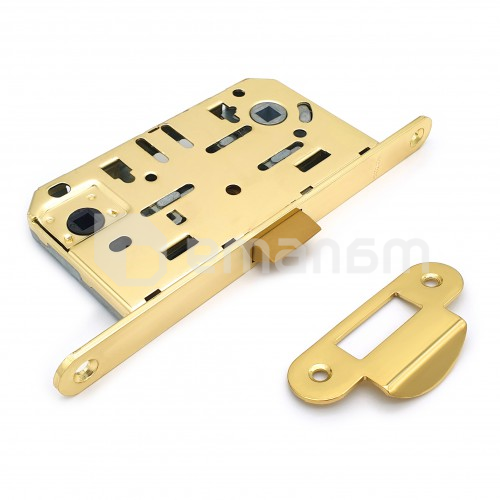 საკეტი ჩასასმელი უხმო Soller 600WC-PB ოქროსფერი გასაღების გარეშე ფიქსატორისთვის