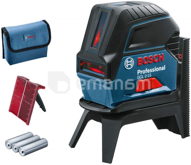 ლაზერული ნიველირი Bosch GCL 2-15 Professional (0601066E00)
