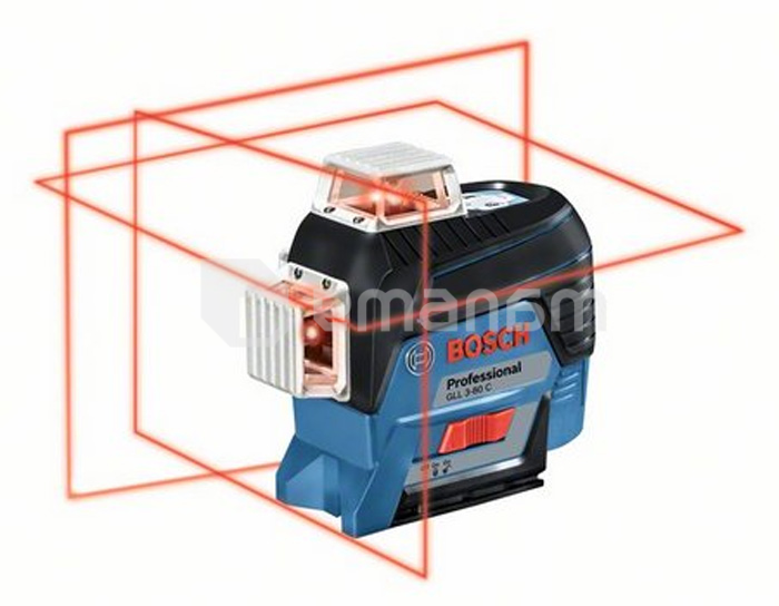 ლაზერული ნიველირი Bosch GLL 3-80 C Professional (0601063R01)